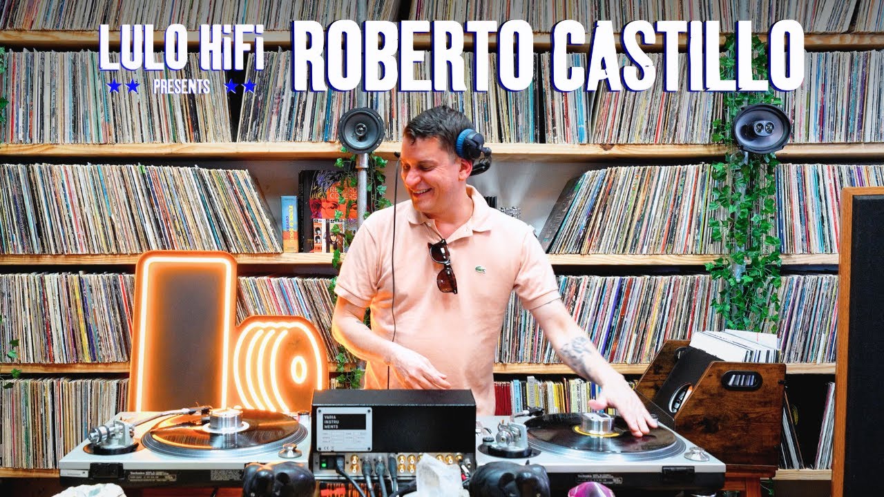 DJ ROBERTO CASTILLO Live Session at Lulo Records HIFI / Vinyl records DJ