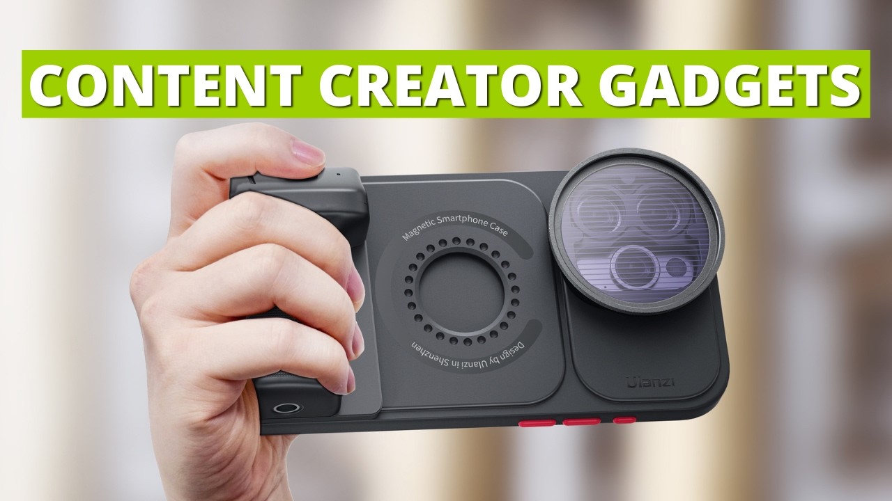 10 Camera Gear & Accessories for Content Creators