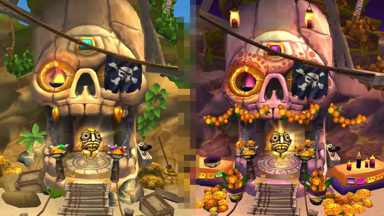 Temple Run 2 Pirate Cove VS Spirit Cove | Temple Run 2 | YaHruDv