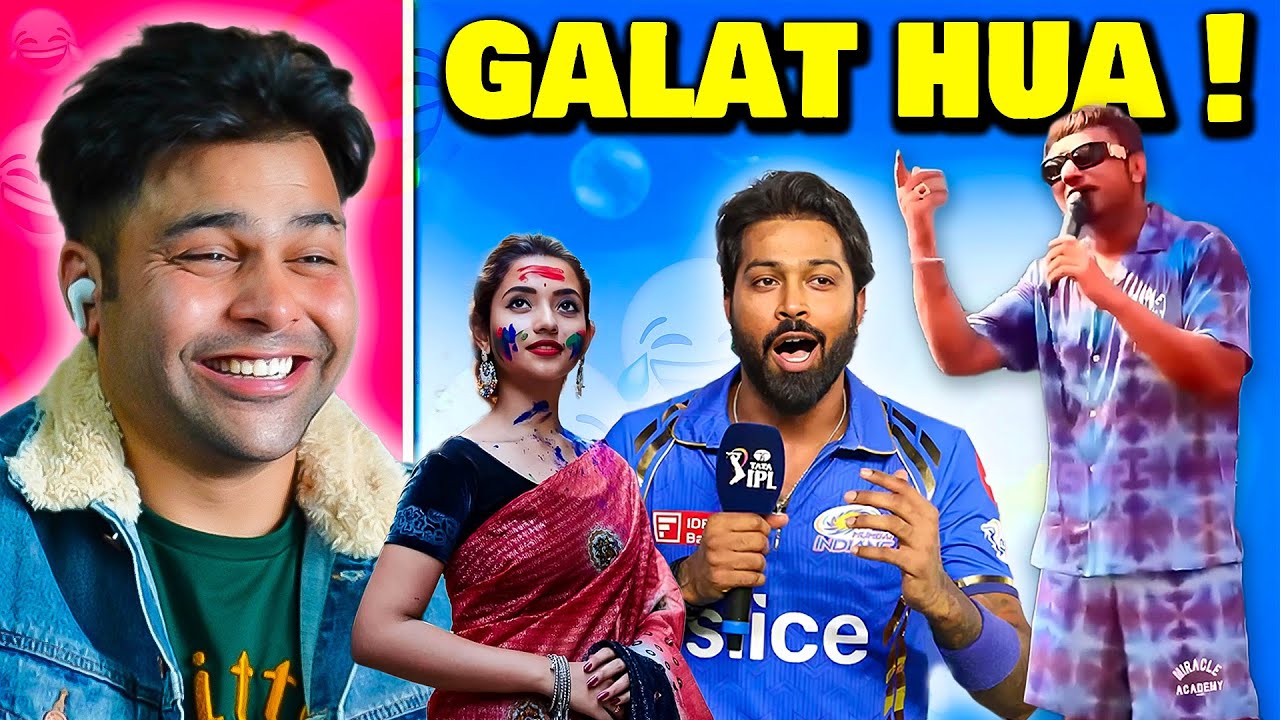 HONEY SINGH Abuse BADSHAH *Live* | Funny IPL & Holi Memes