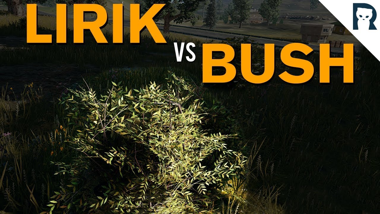 LIRIK vs BUSH - 1st PUBG game after break