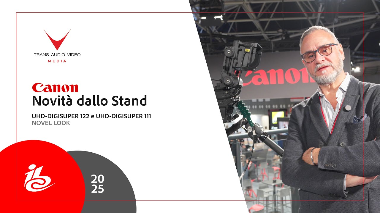 IBC2025 - Novità dallo Stand Canon