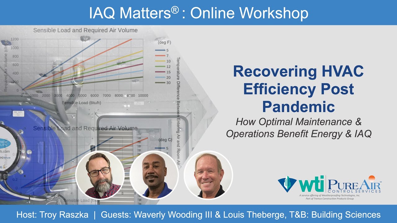 Recovering HVAC Efficiency Post Pandemic