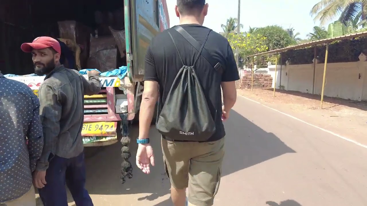 Sound`s of Interesting Places -  India GOA Small Vagator Beach. 27.02.2025