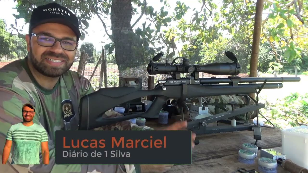 M25 5.5 testando a precisão a 67 metros