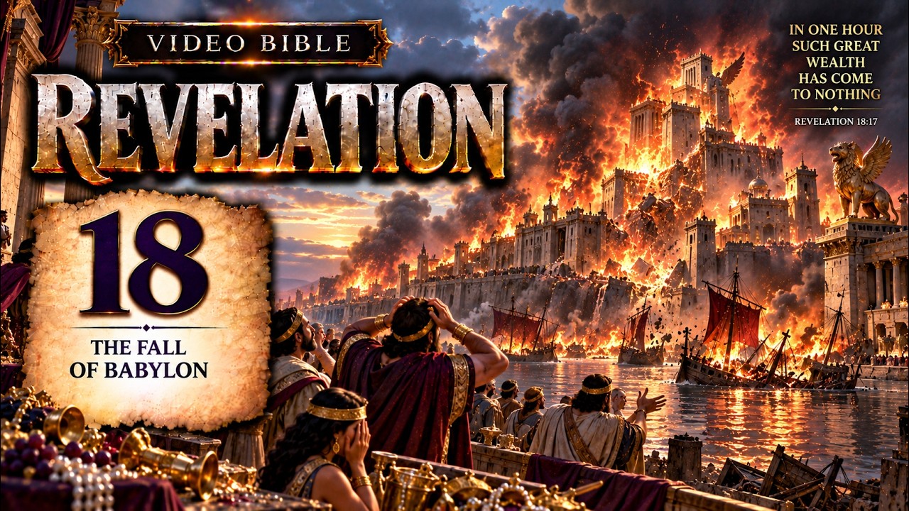 🔥The Book of Revelation - CHAPTER 18 - Babylon's FINAL HOUR 🌊💀👑🔥