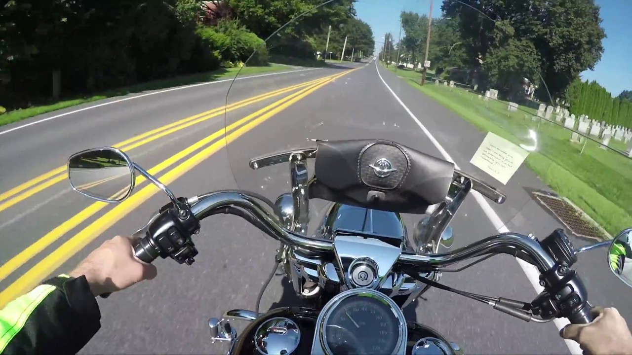 1st 6 speed Road King Test Drive