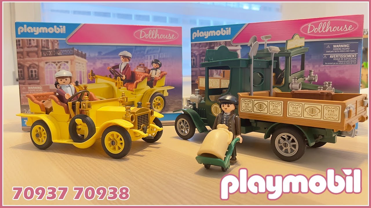Los coches victorianos de PLAYMOBIL 70937 70938