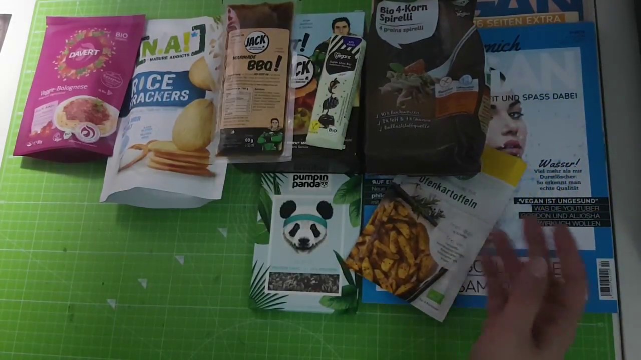 *Unboxing* Vegan Box Mai 2018