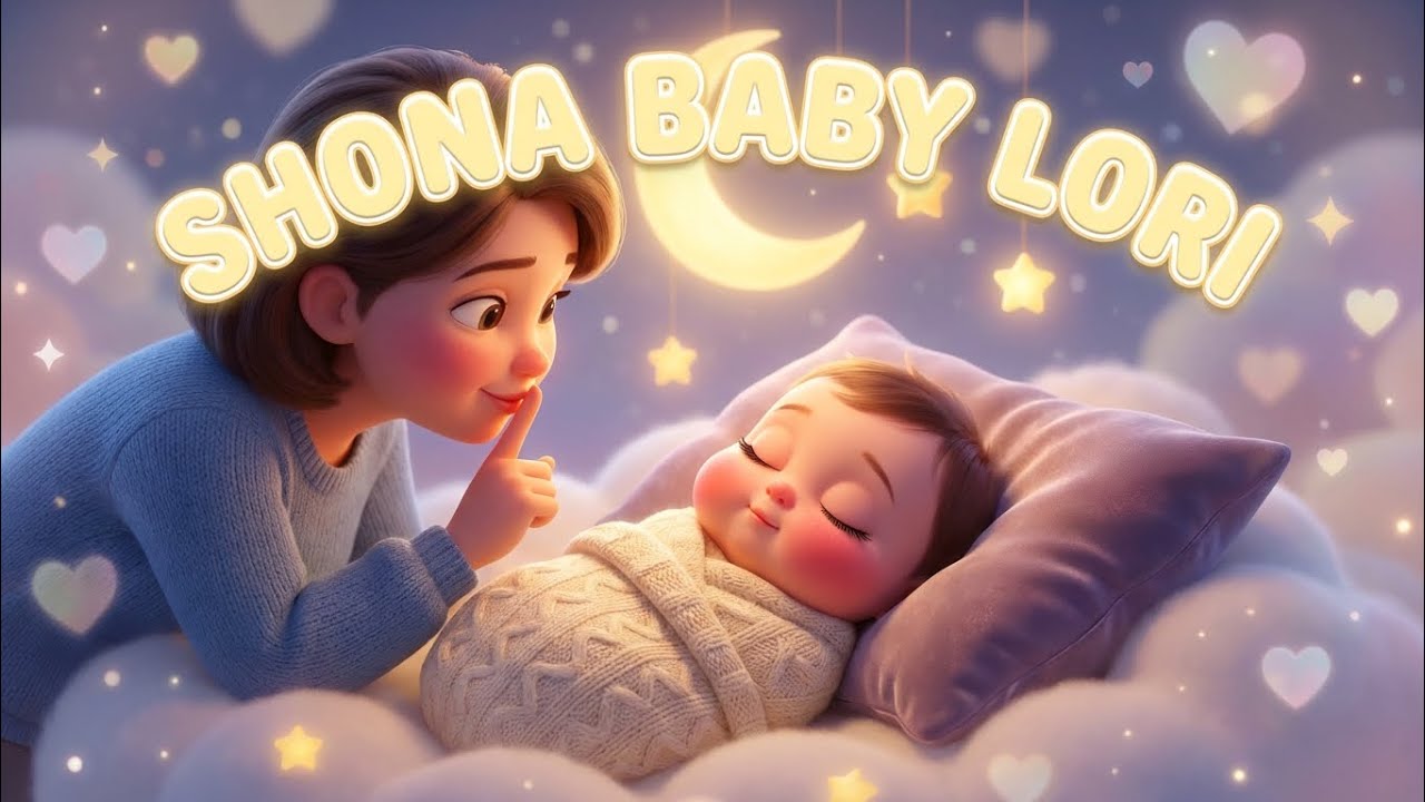 🌙Shhh Baby So Jao 🤫 | شونا بیبی لوری | Cute Baby Lullaby Song 🌙