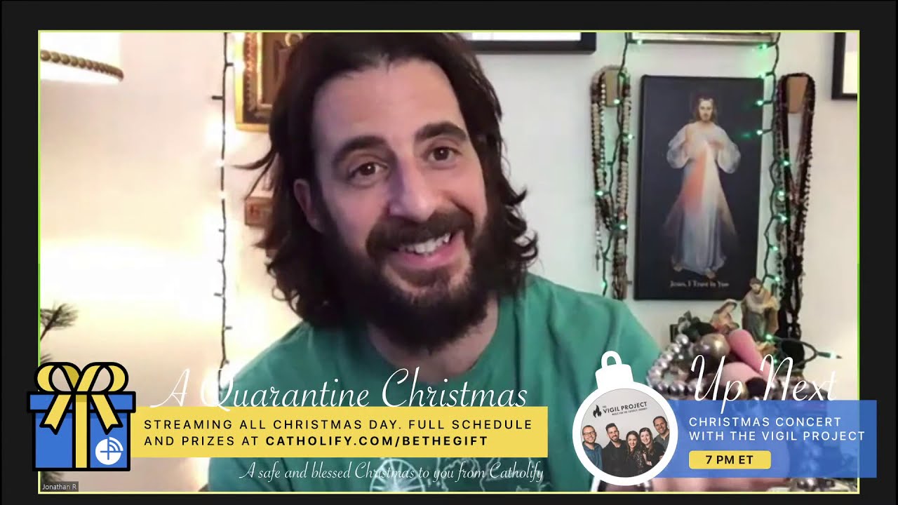A Quarantine Christmas - Chaplet and Rosary with Jonathan Roumie