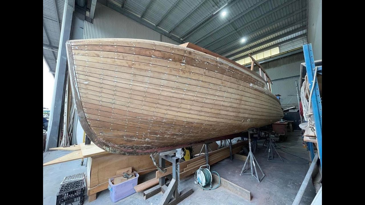 #25 Work on the hull hits a new level and repairs on the keel.