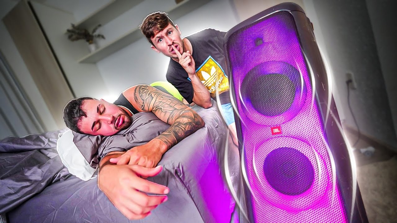 ACORDEI MEUS AMIGOS COM MINHA JBL GIGANTE