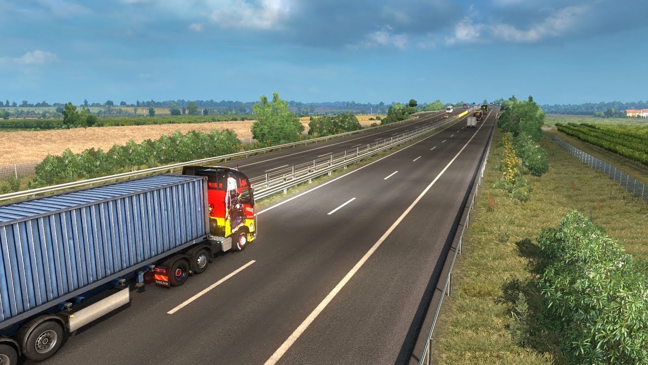 ETS2 Italia DLC Bari - Pescara Gameplay