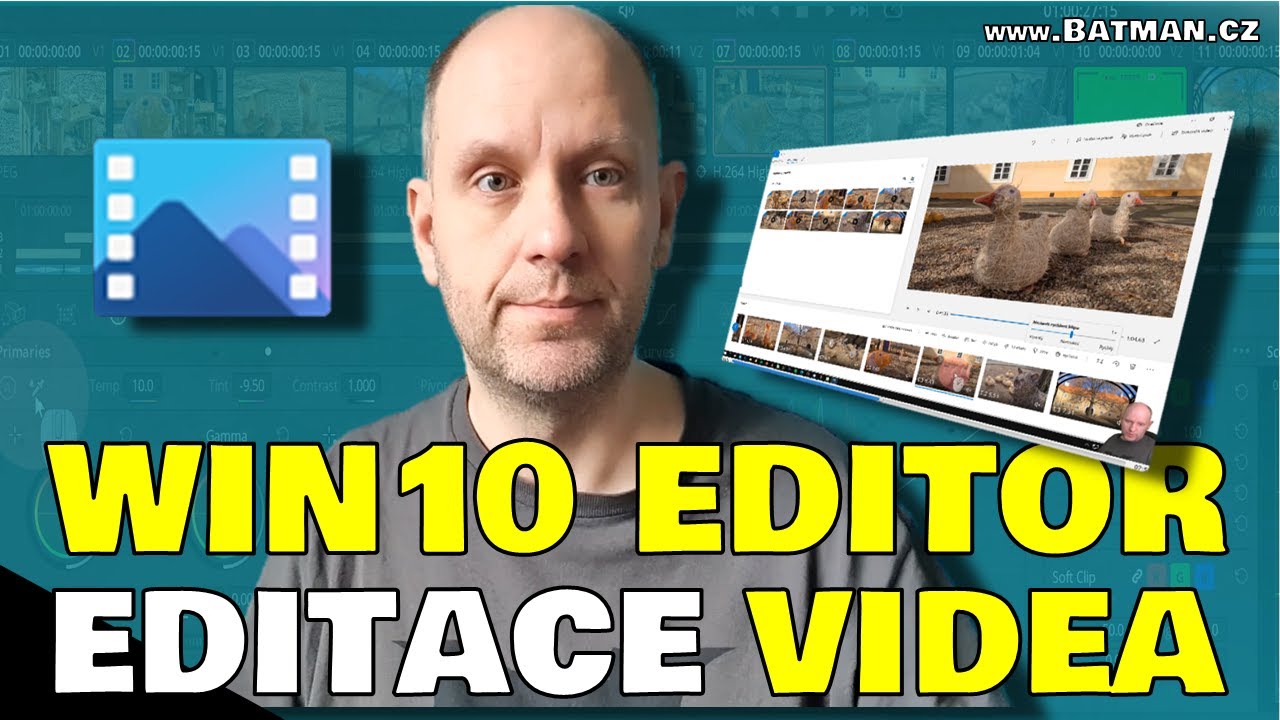 Windows Editor videa  - základy editace videa (jak udělat video)