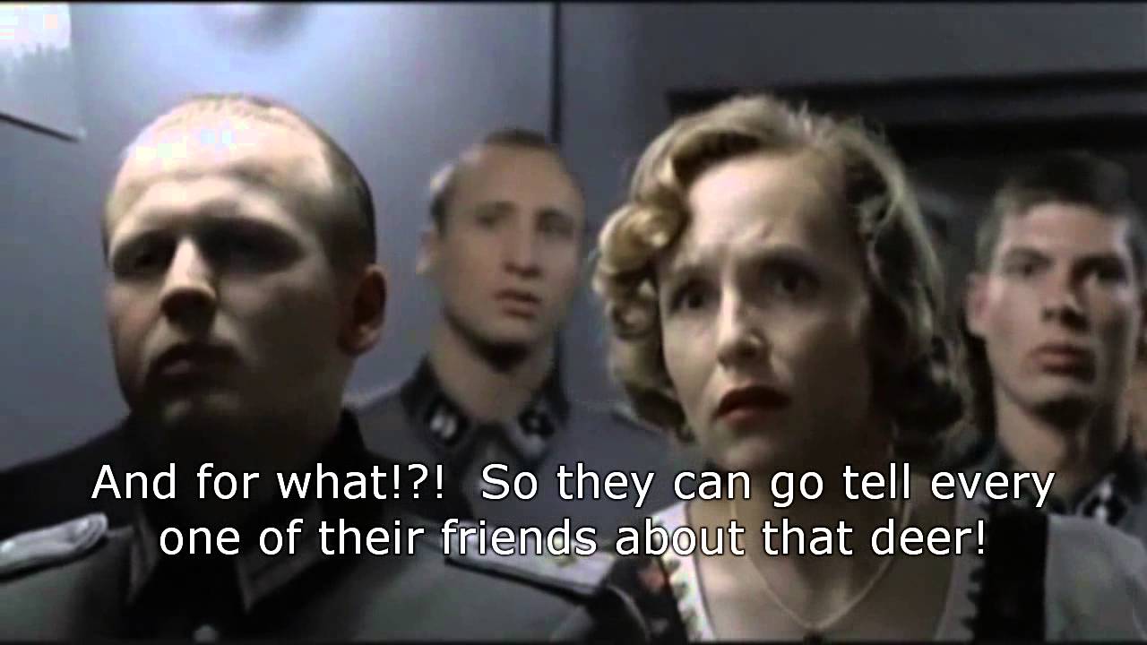 Hitler Finds Out His Neighbor Shot the Buck He Was Hunting