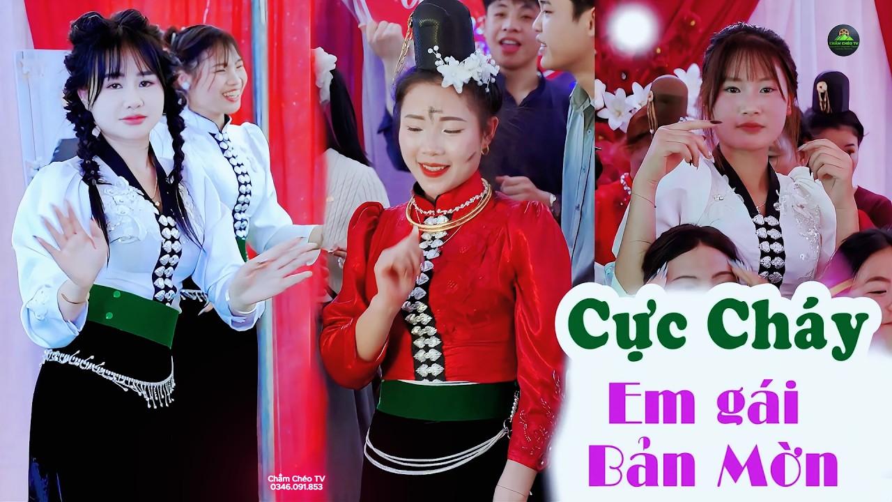 CỰC CHÁY MẾT CỚ ÊM PẢ BẢN NHẢY MỪNG ĐÁM CƯỚI LƯỜNG VUI & VĂN TRƯỜNG BẢN MỜN, CHIỀNG LƯƠNG CŨ.