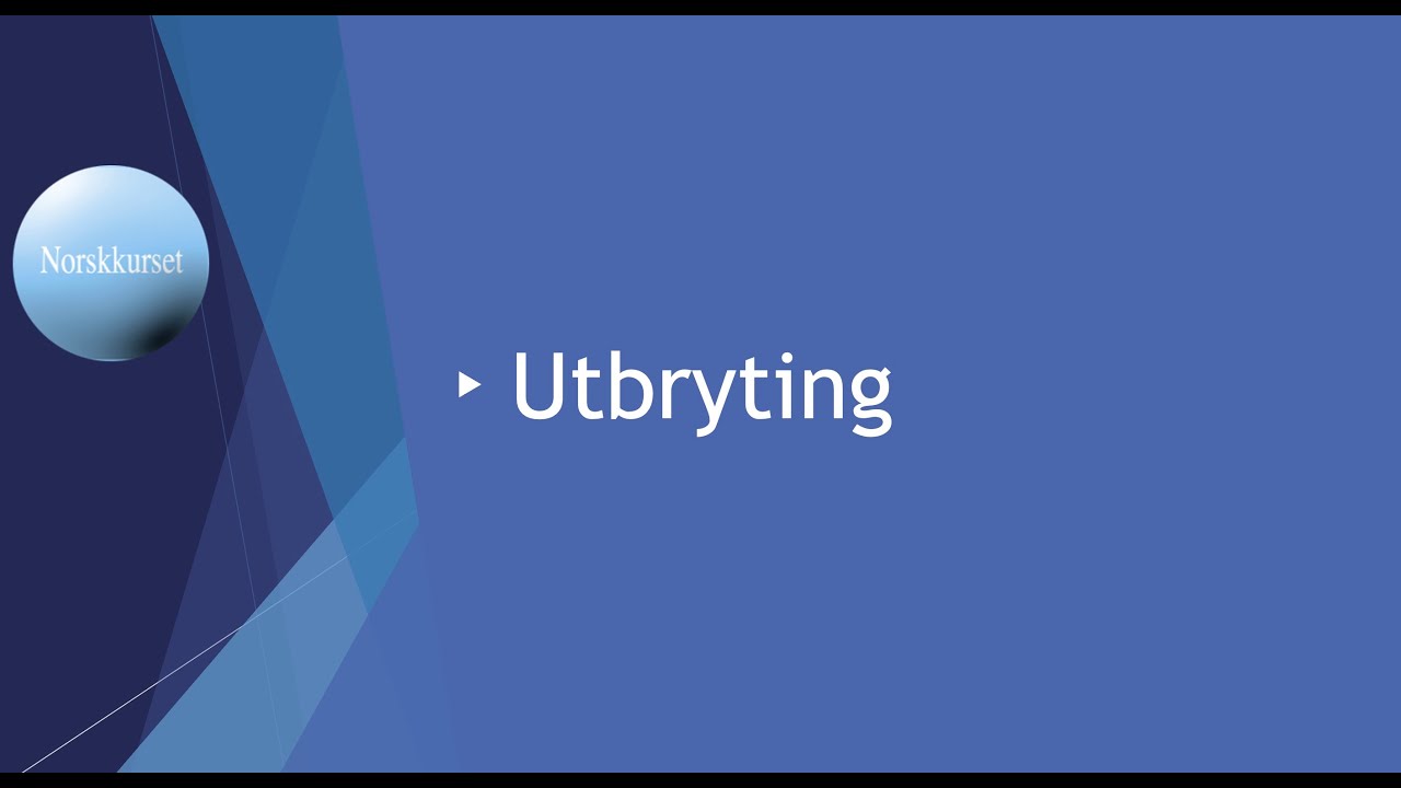Utbryting