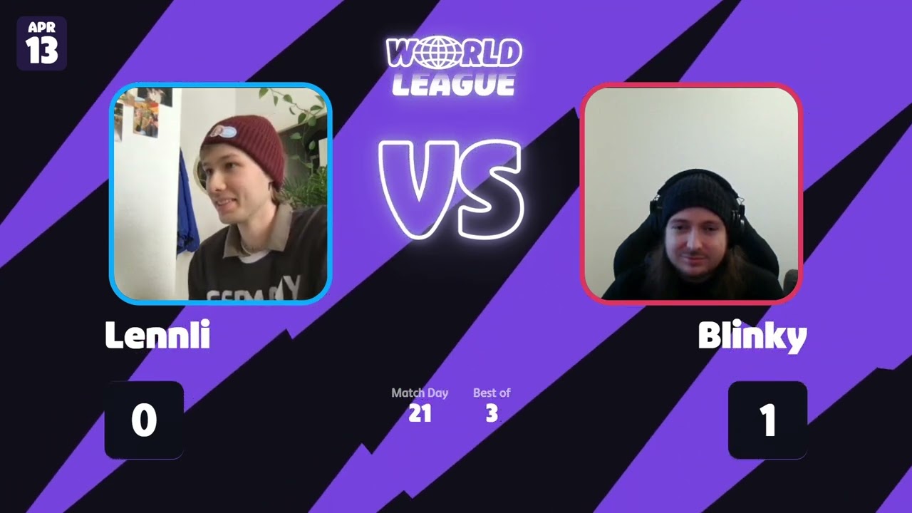 GeoGuessr World League Week 21 - Lennli vs Blinky