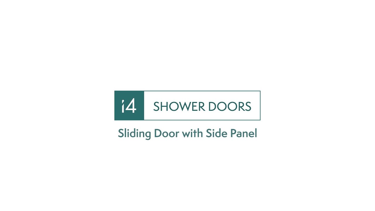 Image Showers iFit i4 Sliding Door with Side Panel | Installation Guide | Crafted in Kilkenny
