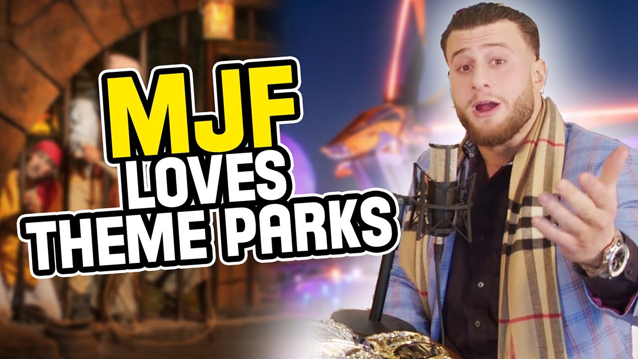 AEW World Champion MJF Insults us, Talks Disney and Universal Likes and Dislikes