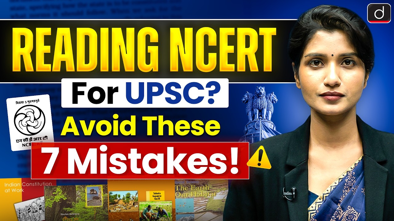 NCERT Strategy for UPSC Beginners | How Toppers Read NCERTs?  | UPSC 2027 | Drishti IAS English