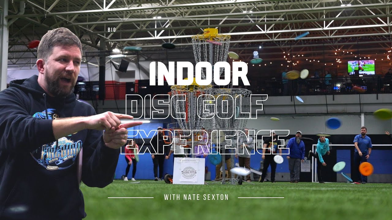 Indoor Disc Golf Experience 2023 with Nate Sexton