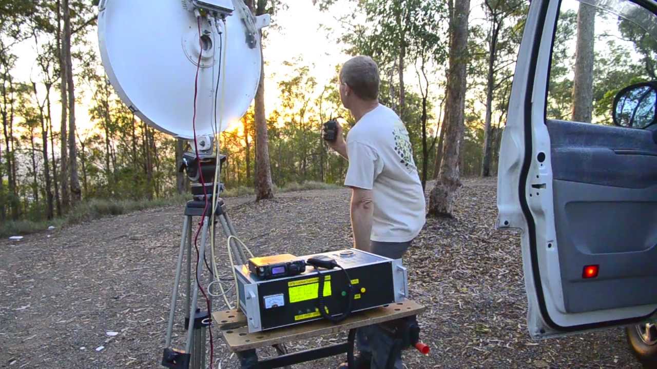 VK4GHZ - VK4WR Second 10 GHz Test