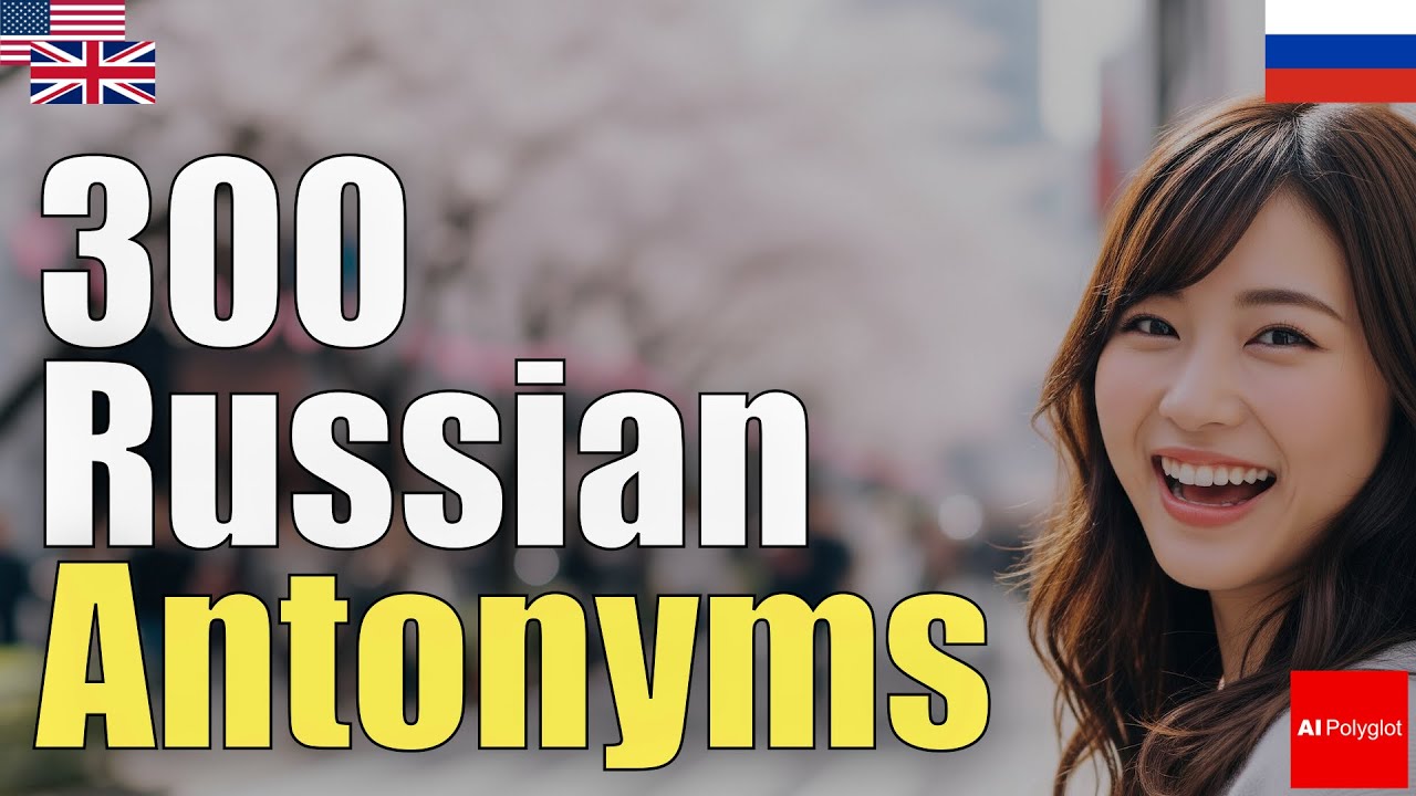 300 Russian Antonyms | Natural Listening | Must-Know