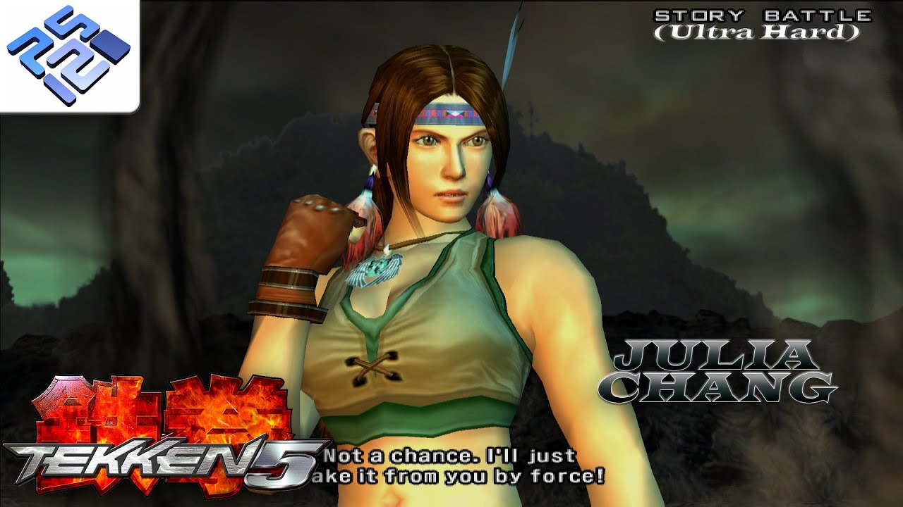 Tekken 5 [PCSX2(PS2: 2004)]: Julia Chang Story Playthrough [ULTRA HARD difficulty - 1P Costume]