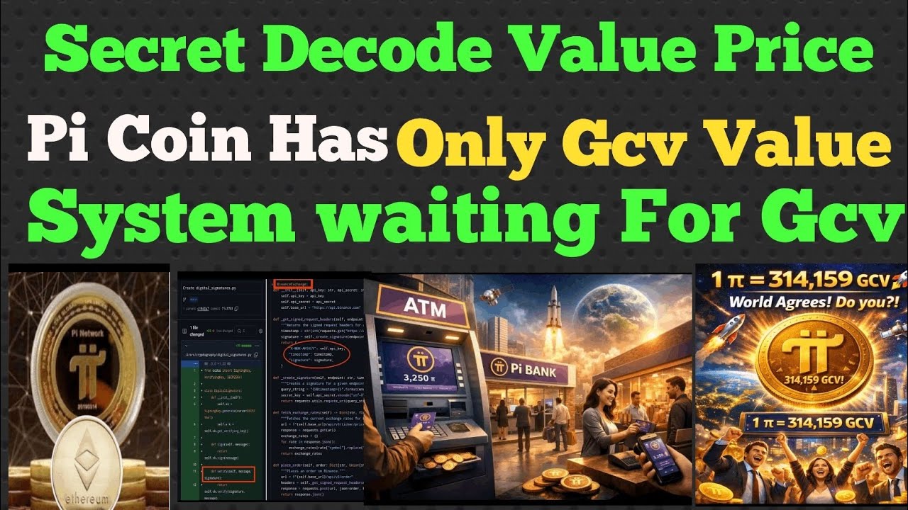Pi Coin Has Only One Value: GCV | Pi Network Update
