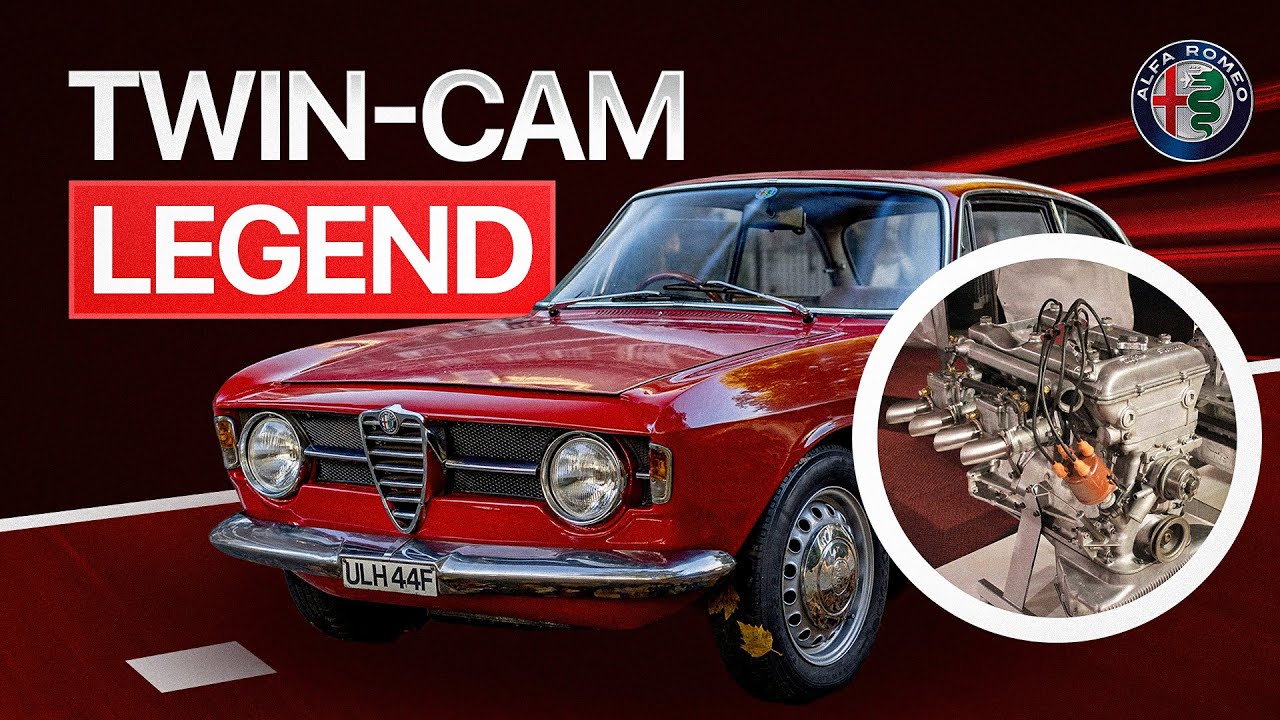 Alfa Romeo Twin-Cam 1300 & 1600 — The Italian Engine That Changed Sports Cars
