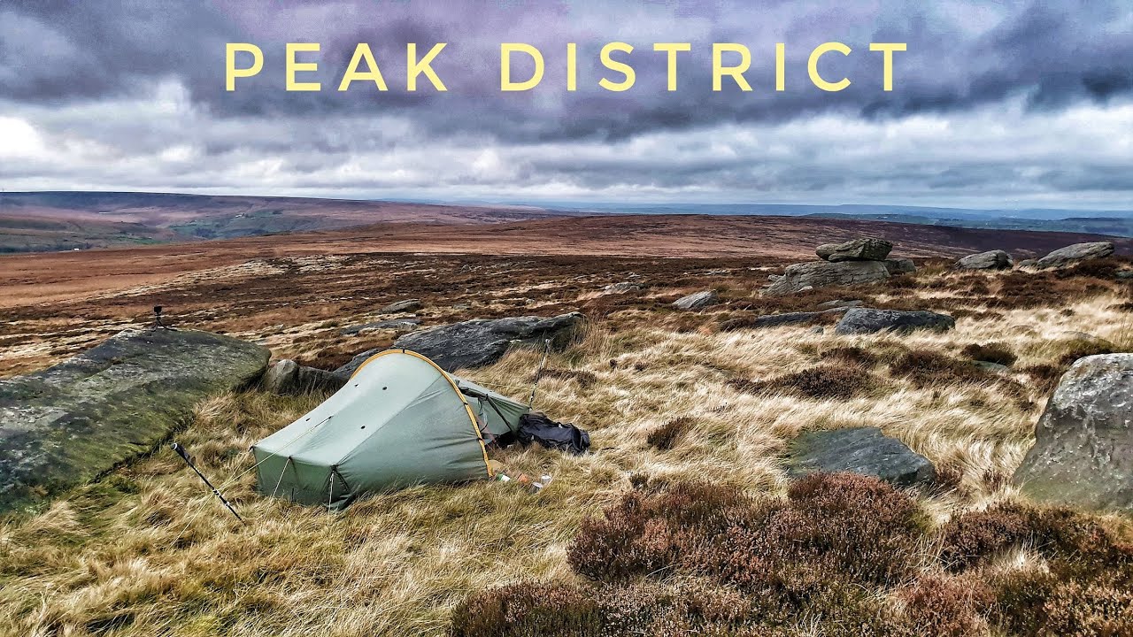 UK Wild Camp |  Peak District |  Scarp 1 High Winds