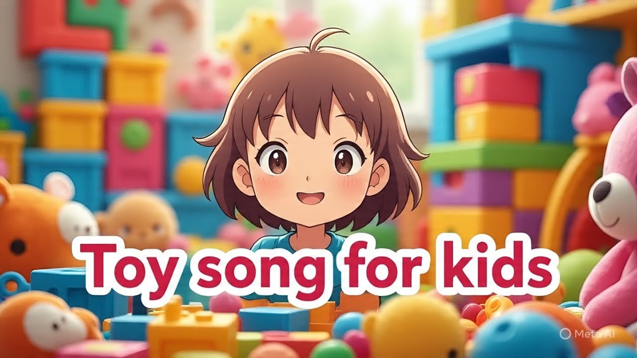 Toy Song for Kids | Teddy Bear, Toy Car, Doll, Ball, Train, Robot & More | Fun Learning Rhyme