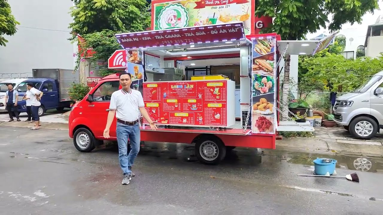 Siêu phẩm xe bán hàng lưu động giao đến Khách hàng có những thiết bị gì đặc biệt!