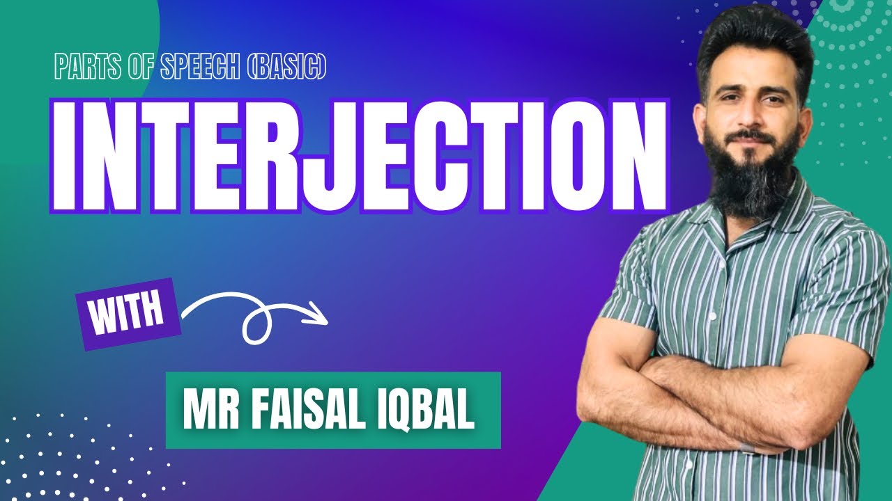 Interjection & It&rsquo;s Types | Parts of Speech #englishgrammar @TheGrammarJunction
