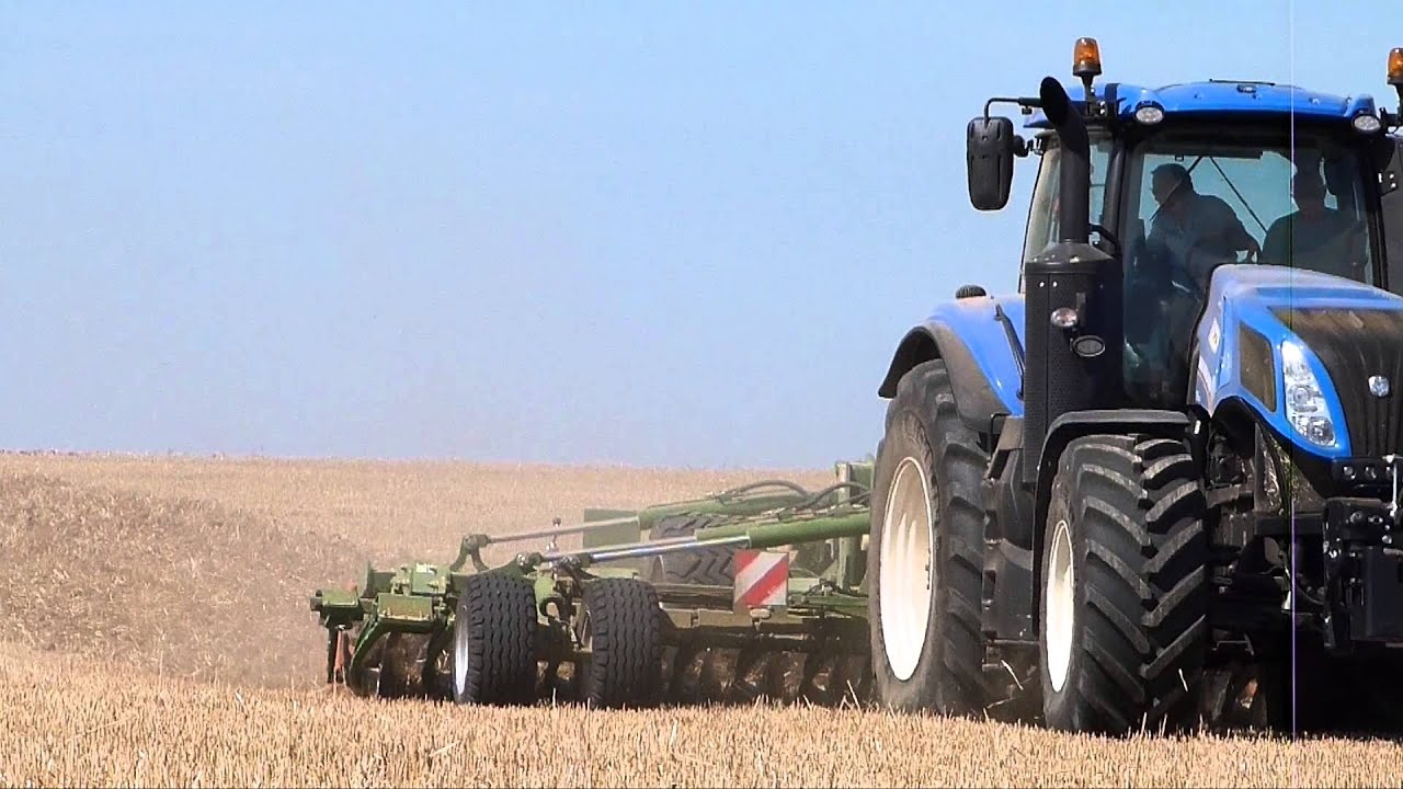 NEW HOLLAND T8.380 Tier4B & AMAZONE Certos 6001-2TX