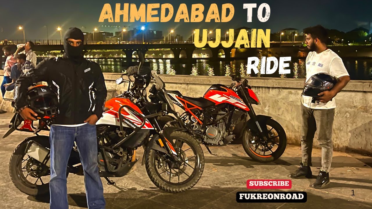 Ahmedabad to Ujjain Bike Ride 🛣️ | Sudden Road Trip for Mahakal Darshan 🚩 | 450+ Km Adventure Vlog