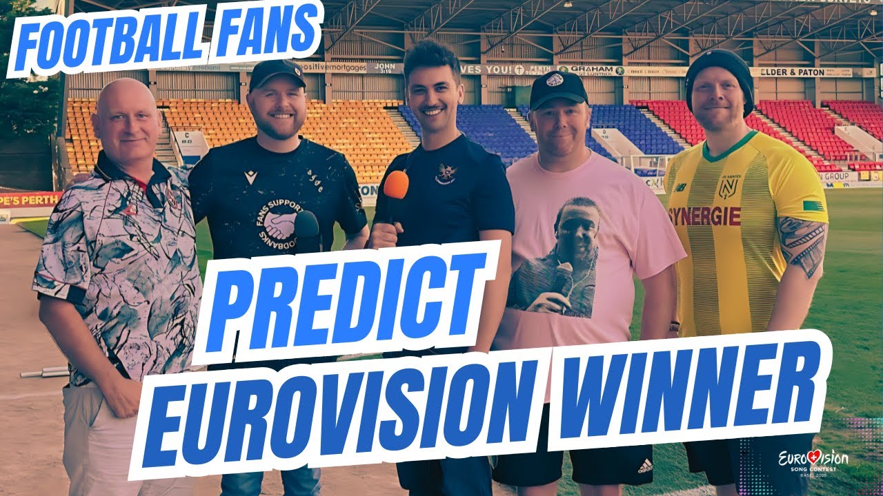 Football Fans Predict Eurovision 2025 Winner!