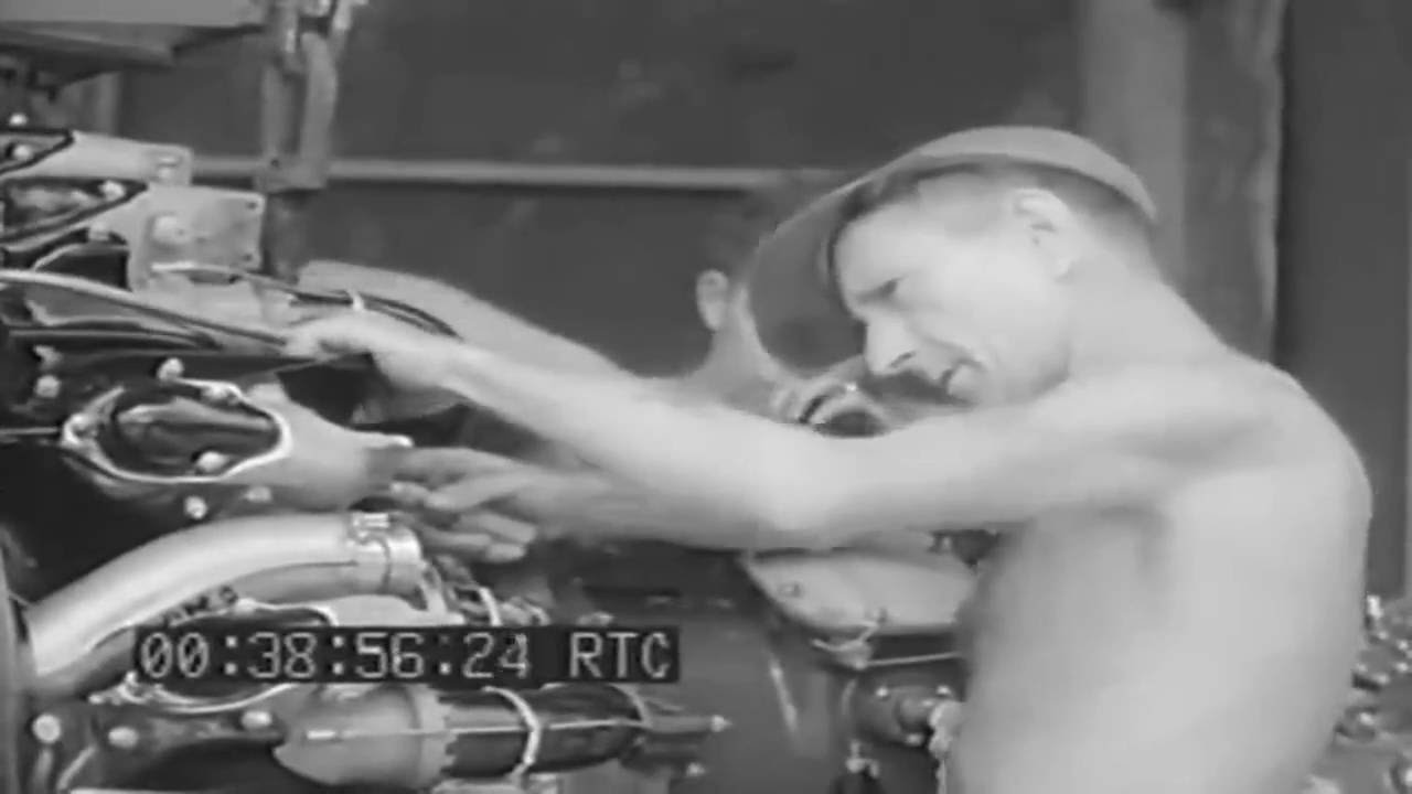 Field Activities, F4U Makes Pancake Landing, Vella Lavella, 1/6/1944 (full)