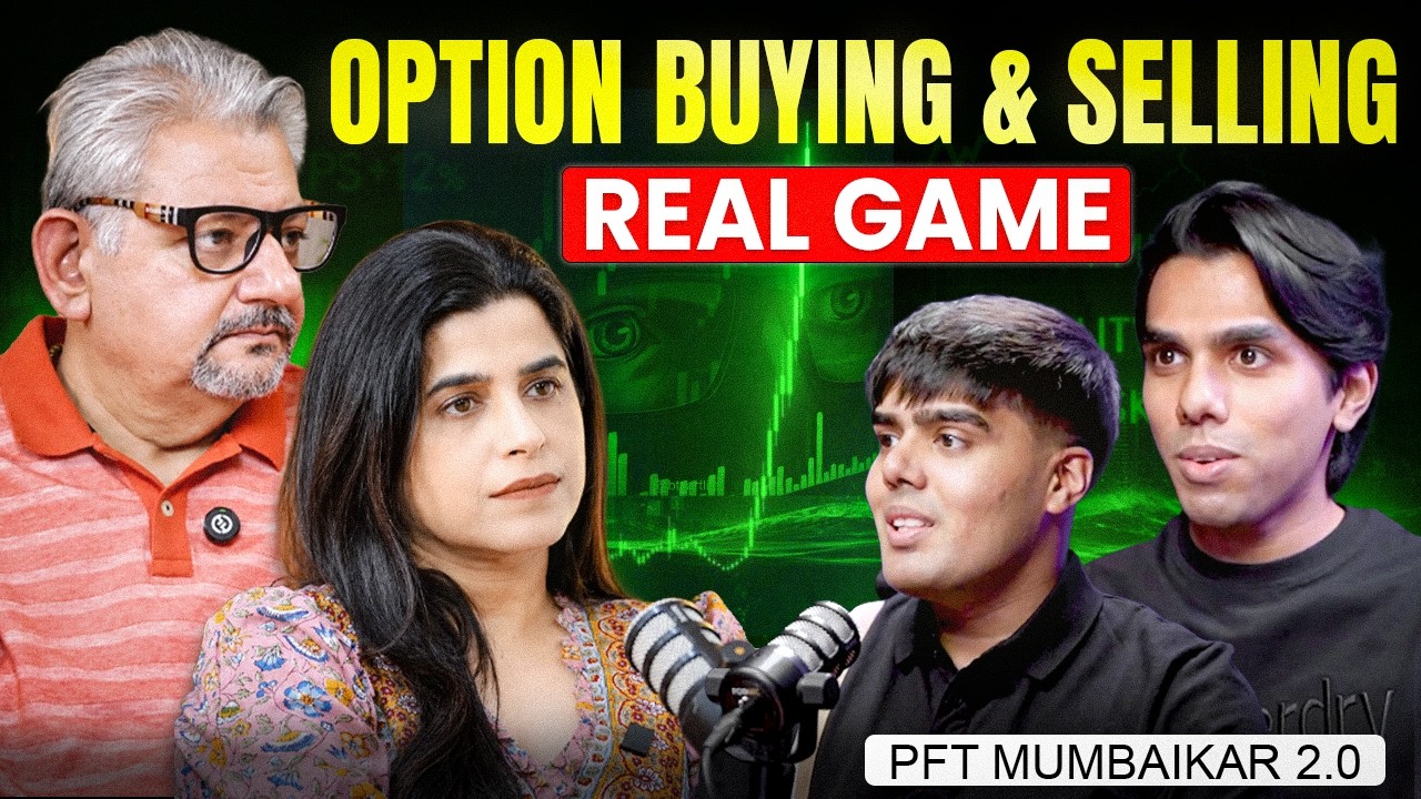 Real Game Of Option Buying And Option Selling | Saaransh & Sahursh | Pooja & Deepak @GTIbyManish