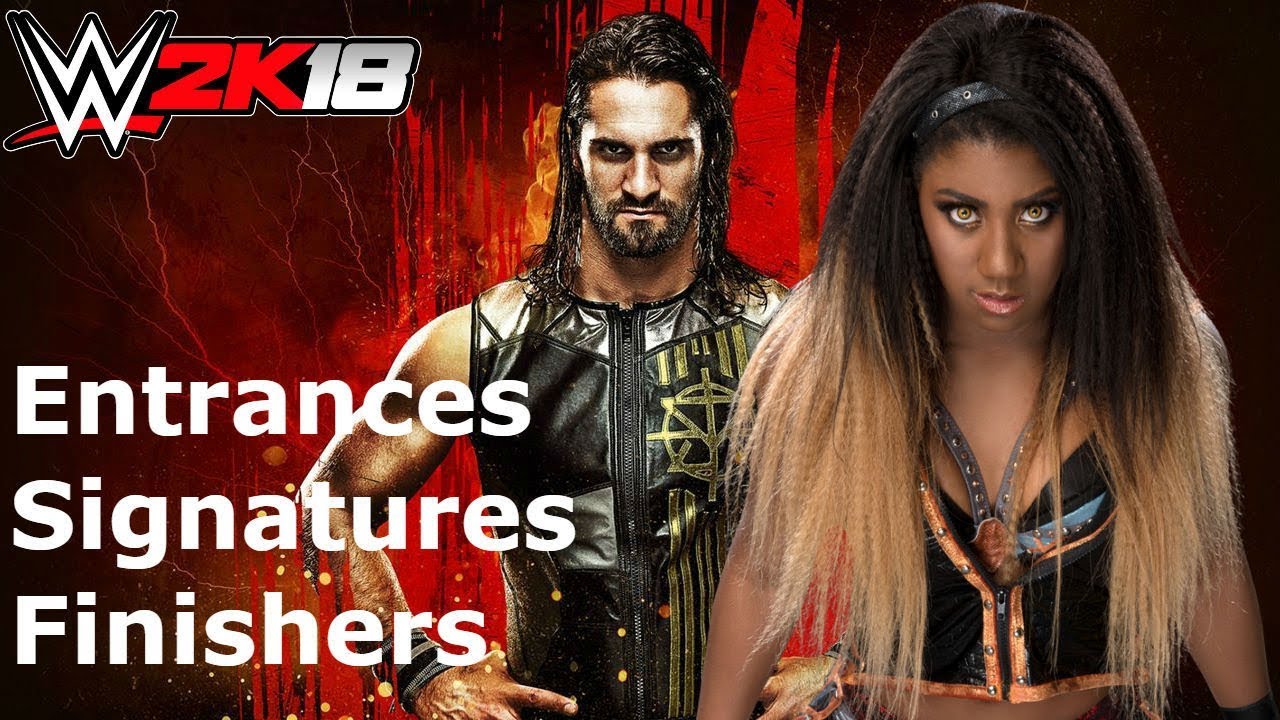 WWE 2K18 Ember Moon: Entrance/Signatures/Finishers