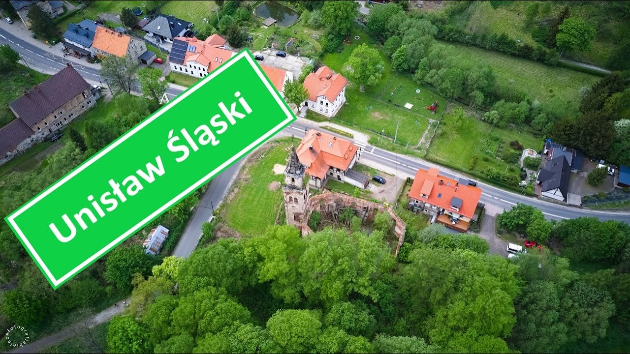 Unisław Śląski z drona 2022
