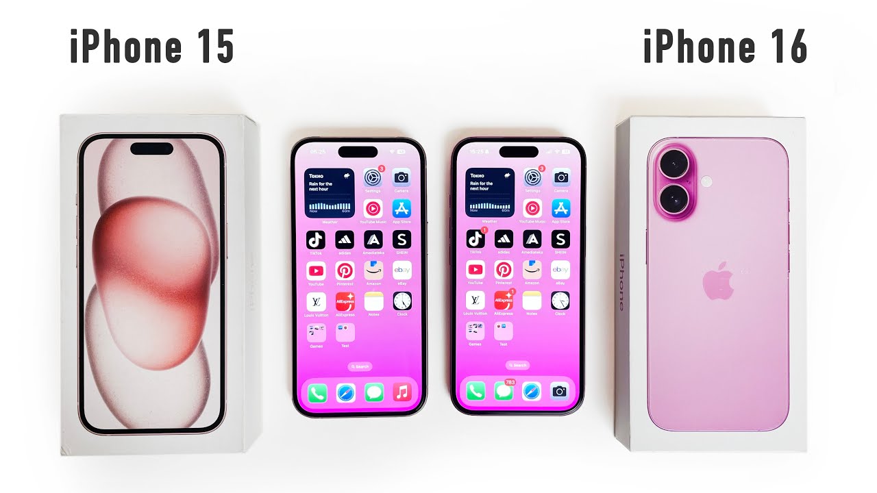 iPhone 15 vs iPhone 16 - iOS 18 - SPEED TEST