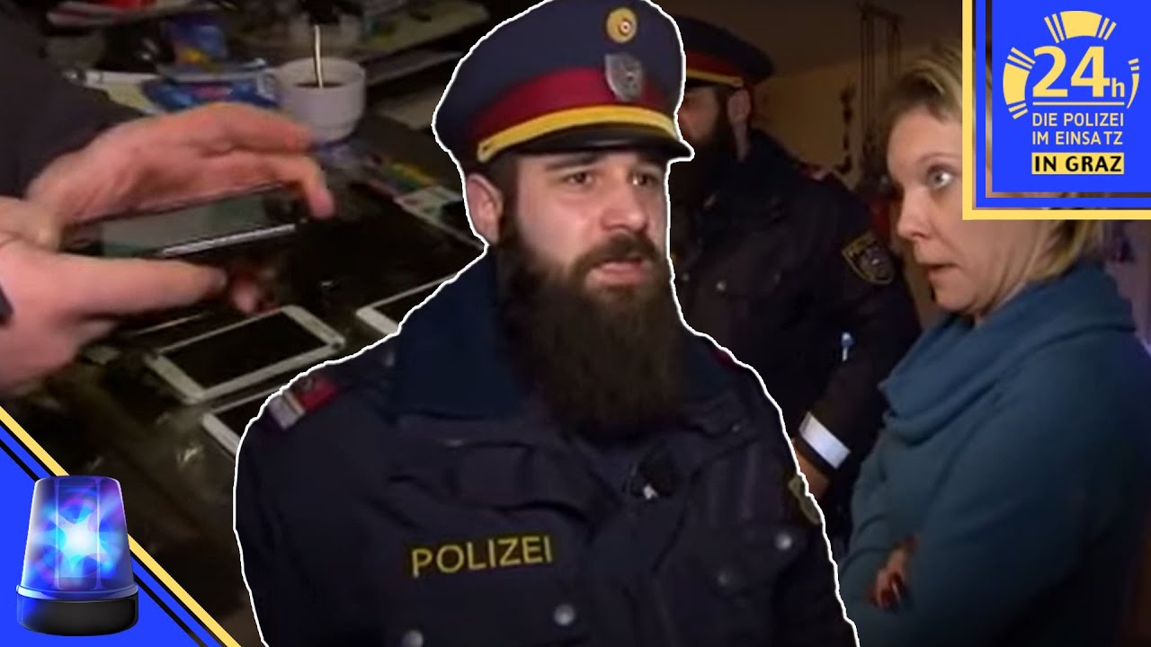 HANDYLADEN wird nach DIEBESGUT gefilzt - mit ERFOLG 😎 | 2/2 | Polizeieinsatz in Graz - 24h | ATV