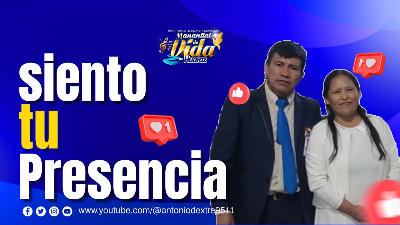 SIENTO TU PRESENCIA//Manantial de Vida// Video Oficial
