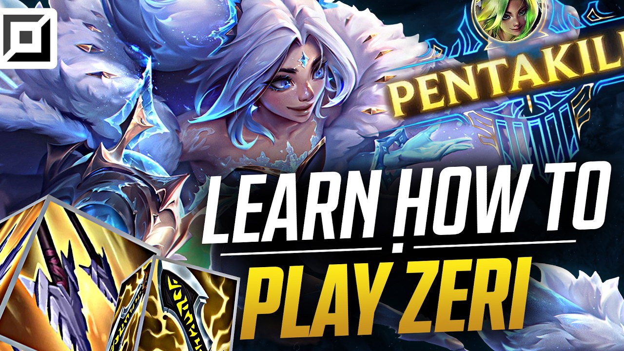 Watch this to HARD CARRY On Zeri In Season 16 - League of Legends Commentary