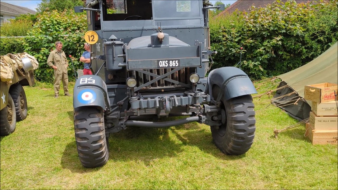 Scammell Pioneer Recovery Tractor, close up at the Southwick Revival 2024
