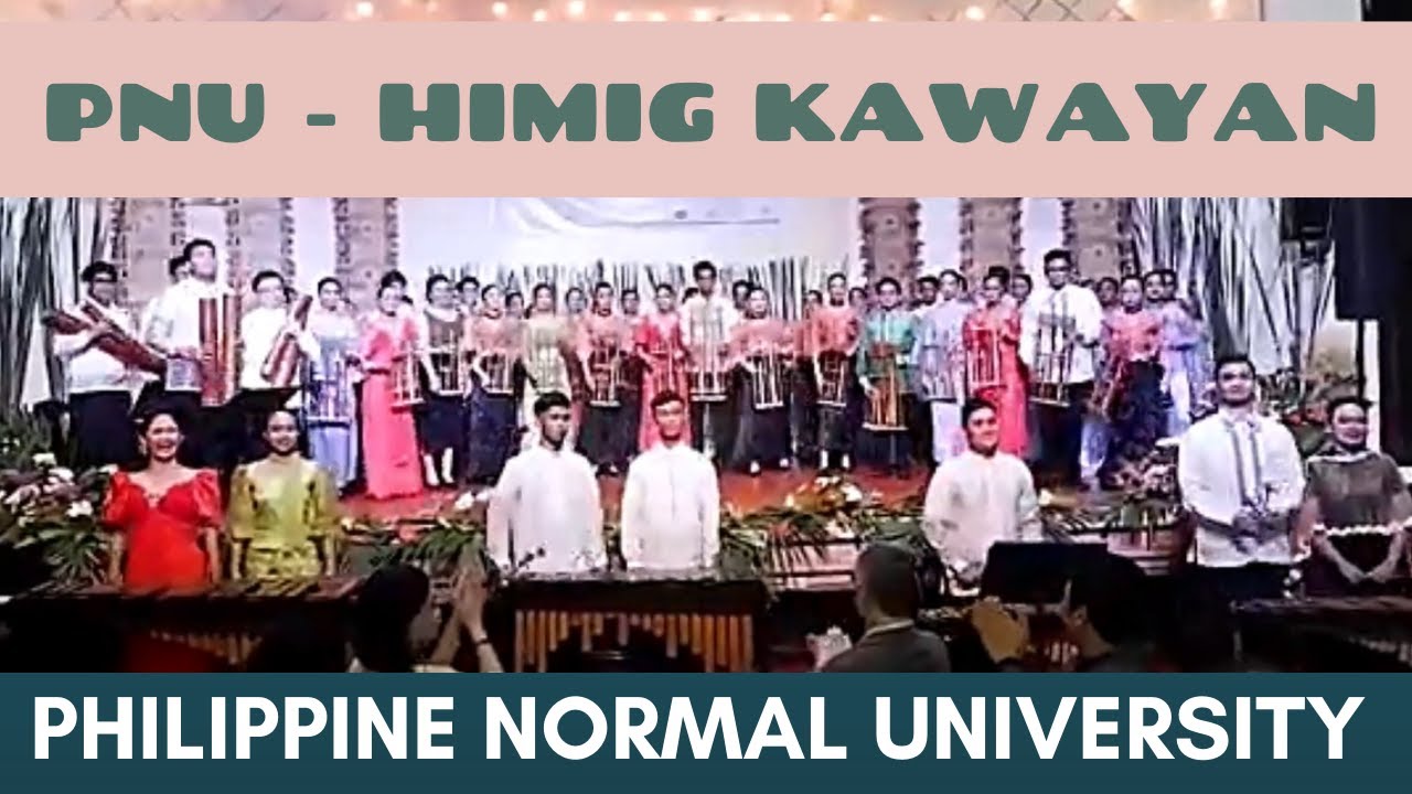 Himig Pangkat Kawayan - Philippine Normal University (PNU) - Pobreng Alindahaw - Bamboo Musical