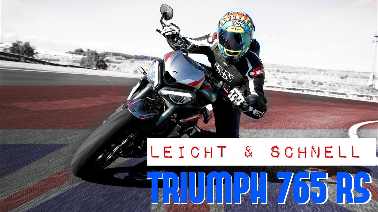 Neue Triumph Street Triple 765RS 2020 | leicht und schnell